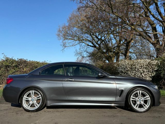 BMW 4 Series 2018 2.0 420I M Sport Convertible YA18VEP Grey #6