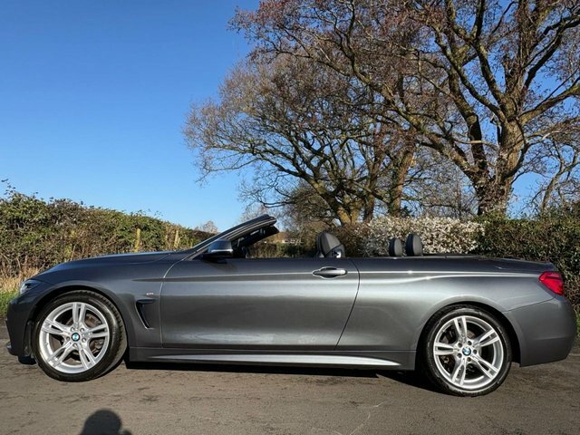 BMW 4 Series 2018 2.0 420I M Sport Convertible YA18VEP Grey #4