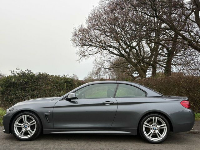 BMW 4 Series 2018 2.0 420I M Sport Convertible YA18VEP Grey #5