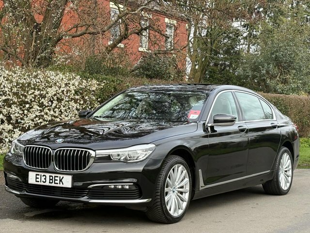 BMW 7 Series 2017 3.0 740Li Saloon Euro 6 Ss Black #3