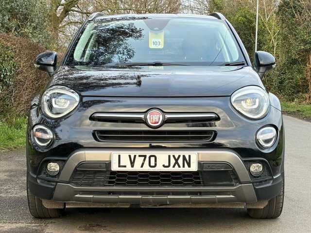 Fiat 500X 2020 1.0 Firefly Turbo Multiair Cross Plus Suv LV70JXN Black #2