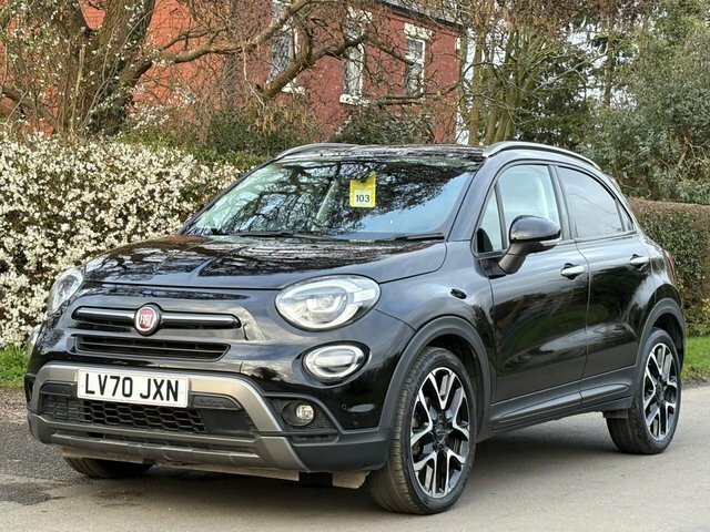 Fiat 500X 2020 1.0 Firefly Turbo Multiair Cross Plus Suv LV70JXN Black #3