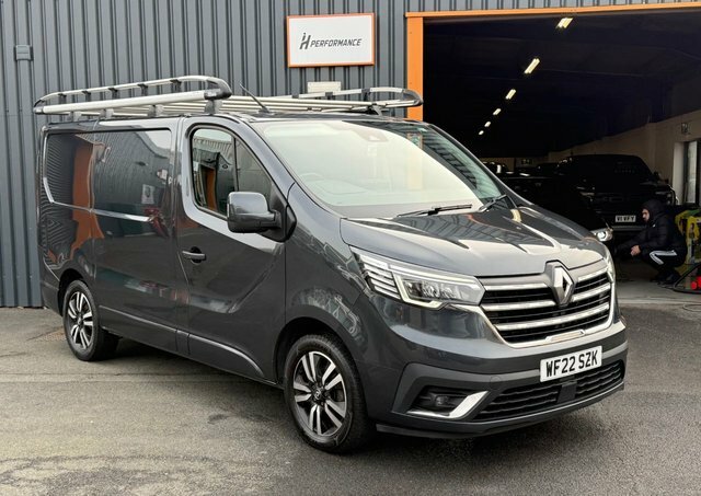 Renault Trafic 2.0 Dci Blue Sl28 Sport Panel Van Manu WF22SZK Grey #3