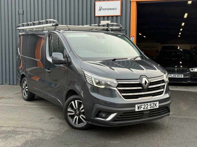 Renault Trafic 2.0 Dci Blue Sl28 Sport Panel Van Manu WF22SZK Grey #2