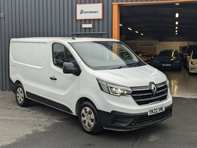 Renault Trafic 2.0 Dci Blue Sl28 Business Panel Van Ma White