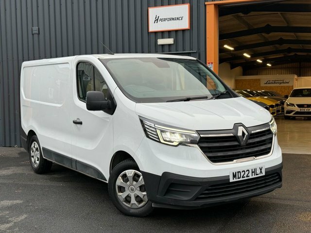 Renault Trafic 2.0 Dci Blue Sl28 Business Panel Van Ma White
