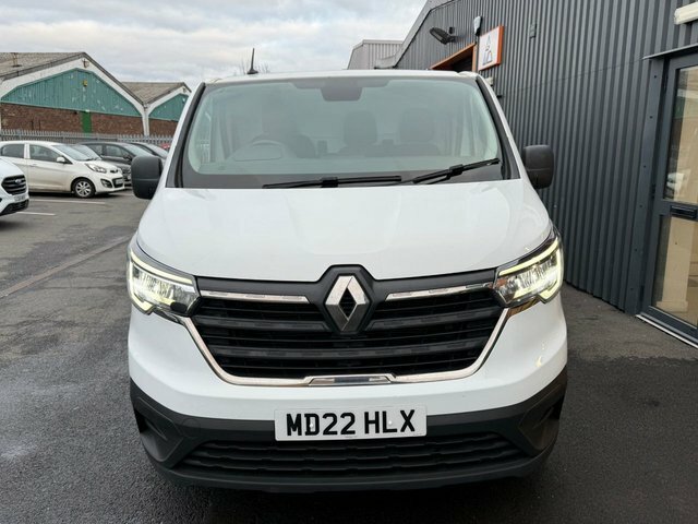 Renault Trafic 2.0 Dci Blue Sl28 Business Panel Van Ma MD22HLX White #4