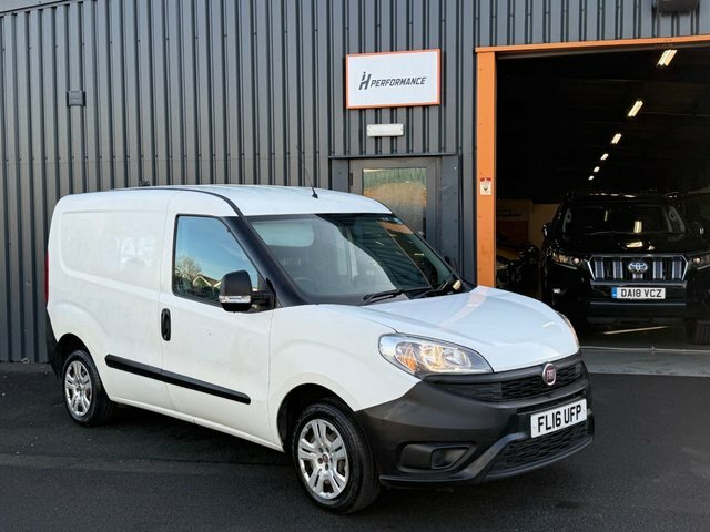 Fiat Doblo 1.3 Jtd Multijet 16V Panel Van L FL16UFP White #2