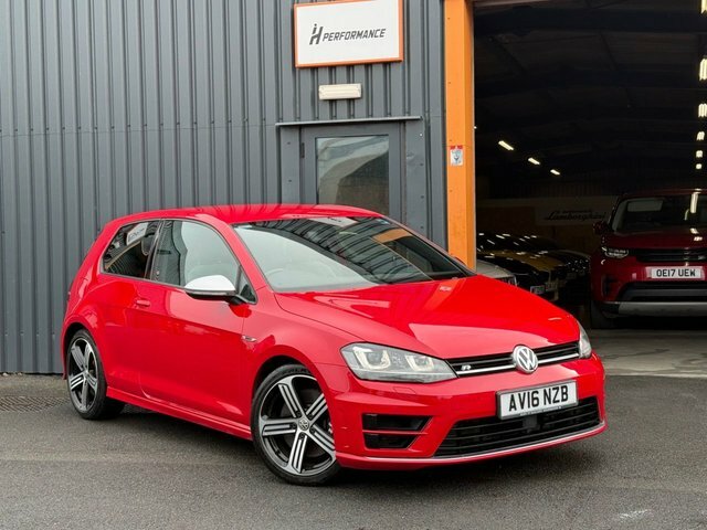 Volkswagen Golf 2.0 Tsi Bluemotion Tech R Hatchback Man Red #3