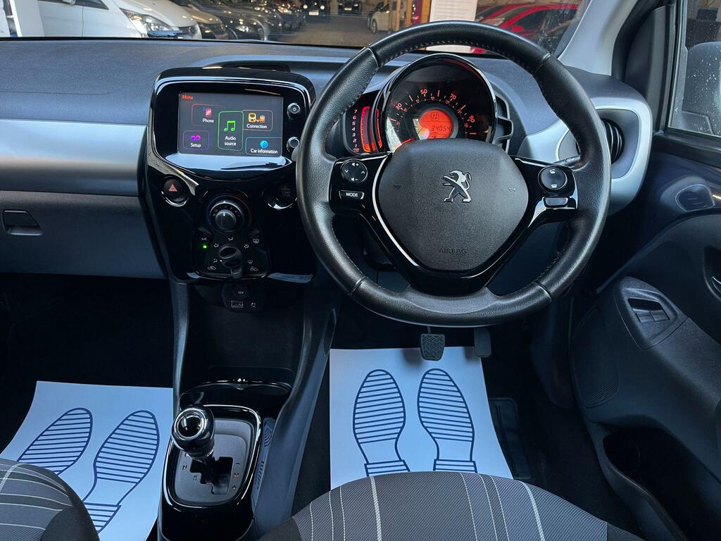 Peugeot 108 1.0 Allure 2 Tronic Euro 6 BW17LYZ Blue #3