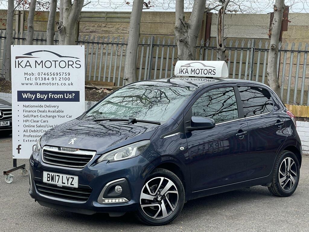 Peugeot 108 1.0 Allure 2 Tronic Euro 6 BW17LYZ Blue #2