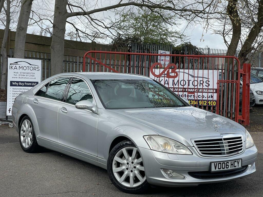 Mercedes-Benz S Class 3.0 S320 Cdi V6 G-tronic Euro 4 Silver
