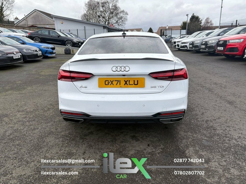 Audi A5 2L S Line GX71XLU White #6