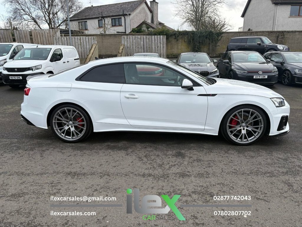 Audi A5 2L S Line GX71XLU White #4