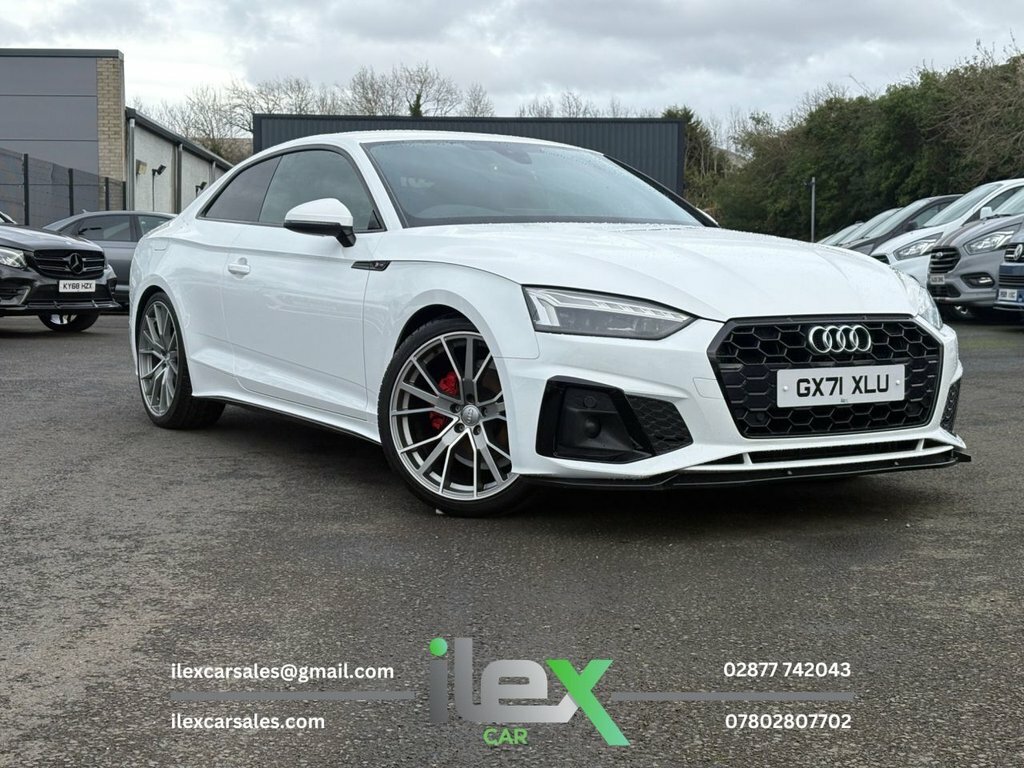 Audi A5 2L S Line White