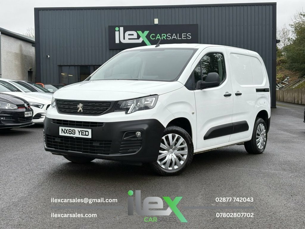 Peugeot Partner 1.5L Professional NX69YED White #3