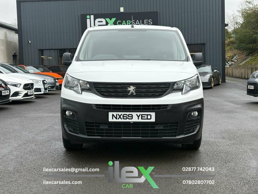 Peugeot Partner 1.5L Professional NX69YED White #2