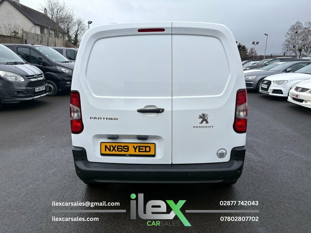 Peugeot Partner 1.5L Professional NX69YED White #6