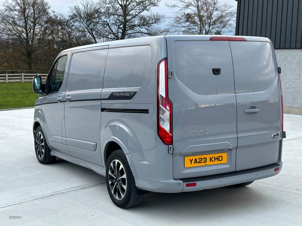 Ford Transit Custom 2L Sport YA23KHO Grey #4