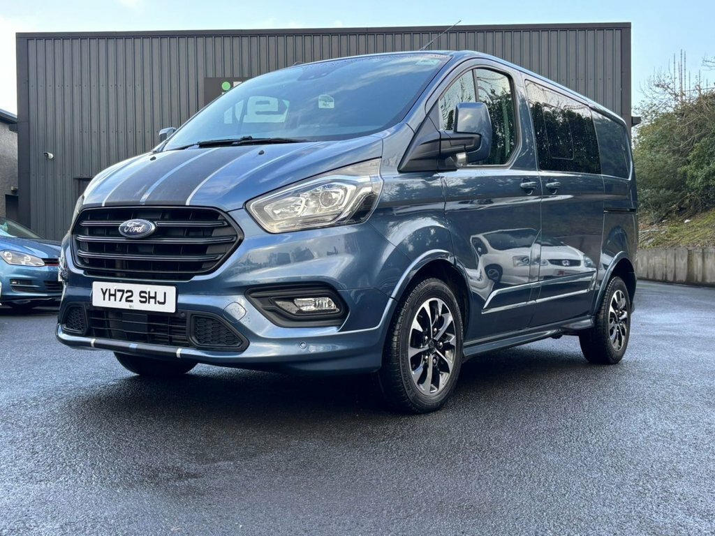 Ford Transit Custom 2L Sport YH72SHJ Blue #6