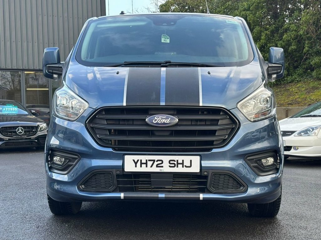 Ford Transit Custom 2L Sport YH72SHJ Blue #2