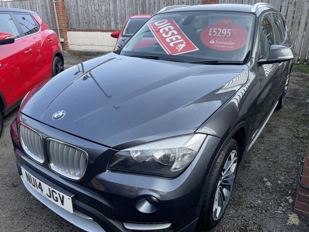 BMW X1 Suv 2.0 X1 Xdrive20d Xline 2014 NU14JGV Grey #3