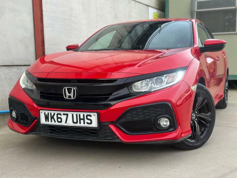 Honda Civic 1.0 Vtec Turbo Sr Cvt Euro 6 Ss WK67UHS  #6