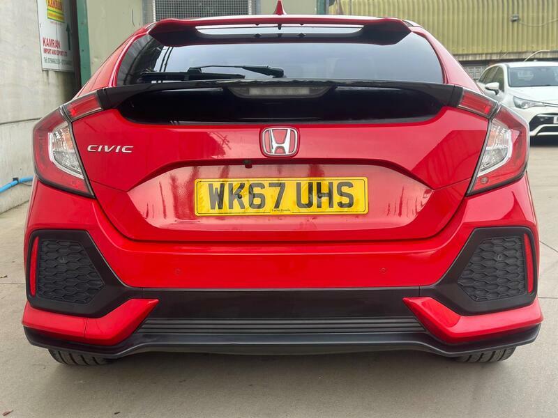 Honda Civic 1.0 Vtec Turbo Sr Cvt Euro 6 Ss WK67UHS  #5
