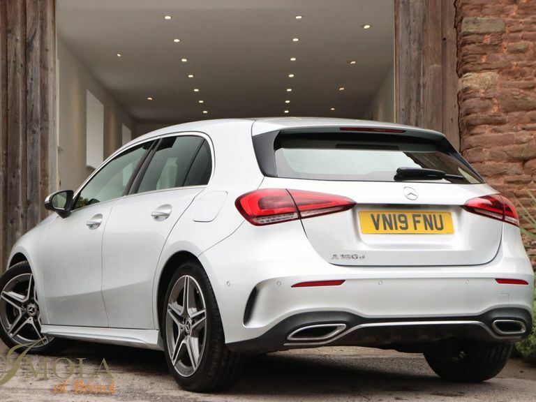 Mercedes-Benz A Class 1.5 A180d Amg Line Executive 7G-dct Euro 6 Ss VN19FNU Silver #2