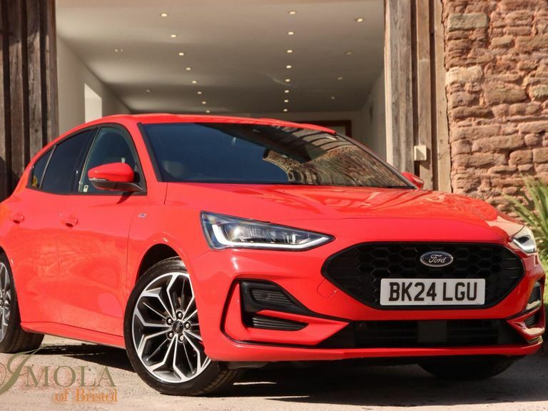 Ford Focus 1.0T Ecoboost Mhev St-line X Dct Euro 6 Ss BK24LGU Red