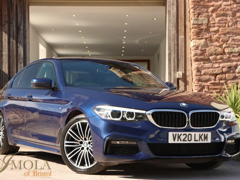 BMW 5 Series 2.0 520D M Sport Xdrive Euro 6 Ss Blue