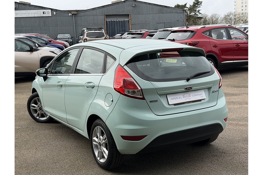 Ford Fiesta T Ecoboost Zetec LG66XDD Green #2