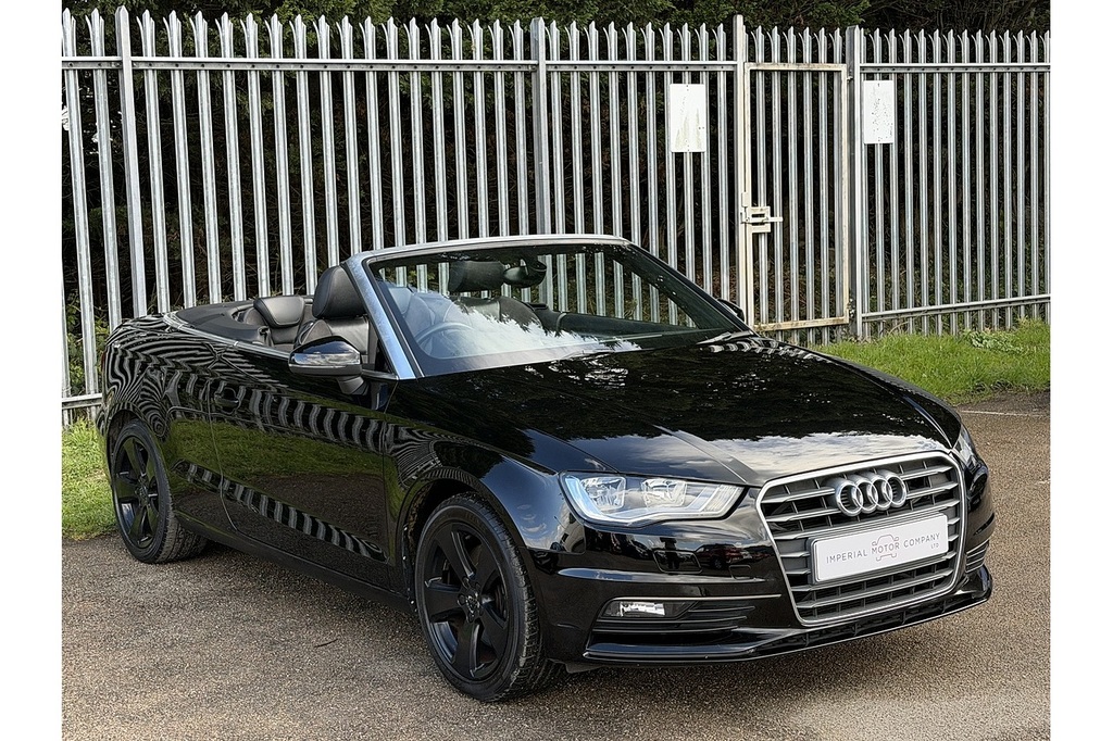 Audi A3 Cabriolet Tfsi Sport GK64OBO Black #4