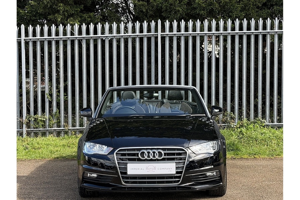 Audi A3 Cabriolet Tfsi Sport GK64OBO Black #3