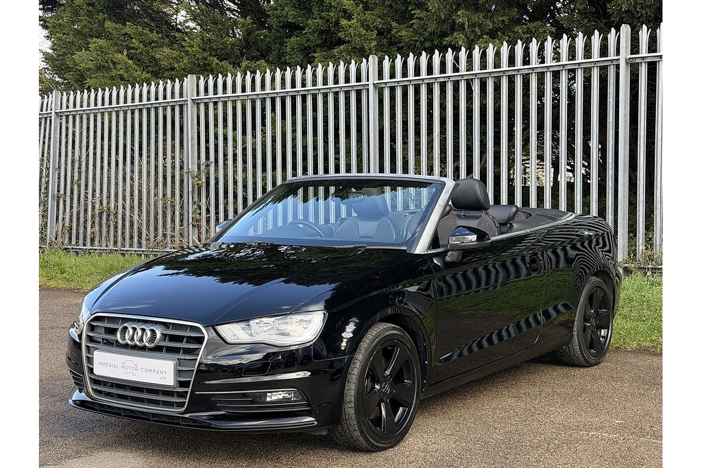 Audi A3 Cabriolet Tfsi Sport GK64OBO Black #5