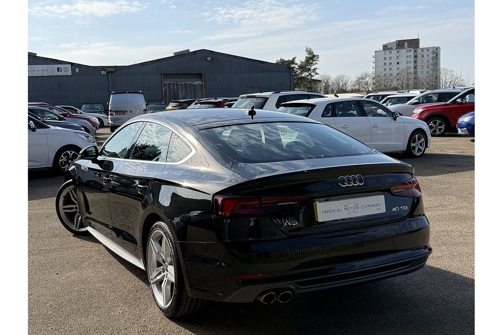 Audi A5 Tdi S Line LM70XRB Black #2