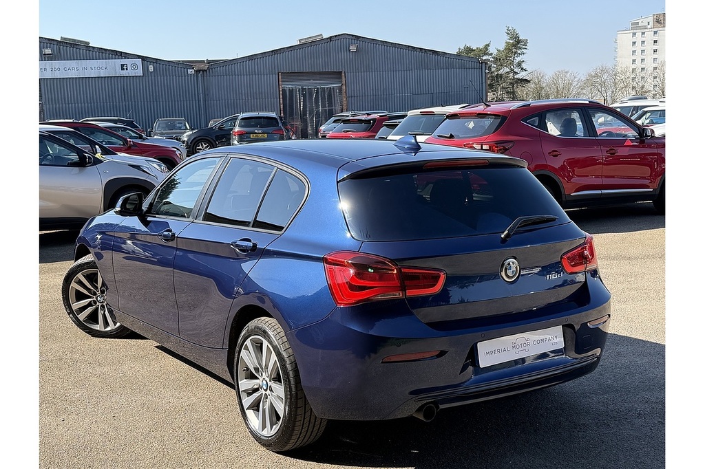BMW 1 Series 116D Sport Blue #2