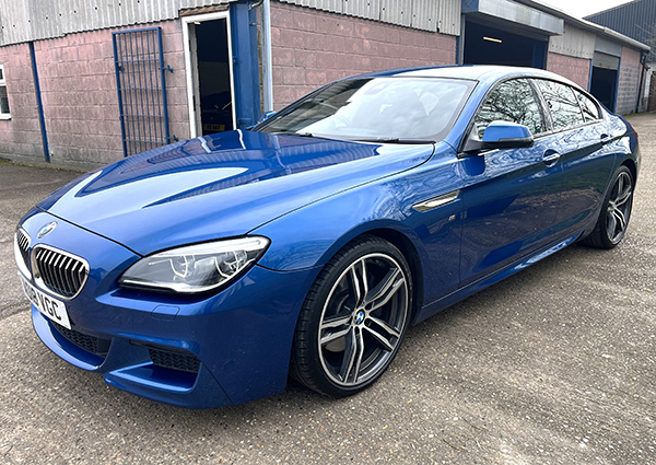 BMW 6 Series Gran Coupe 3.0 Gran Coupe M Sport AO18VGC Blue #2