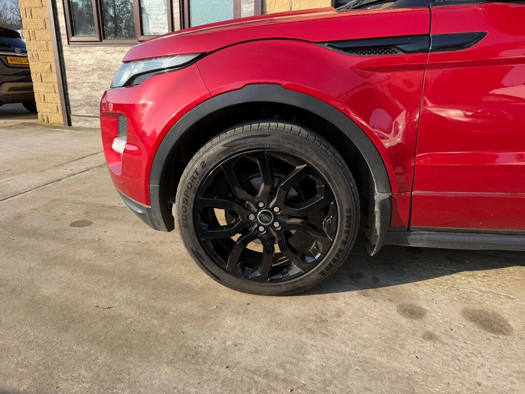 Land Rover Range Rover Evoque Suv 2.2 Sd4 Dynamic 2013 CE63WAU Red #4