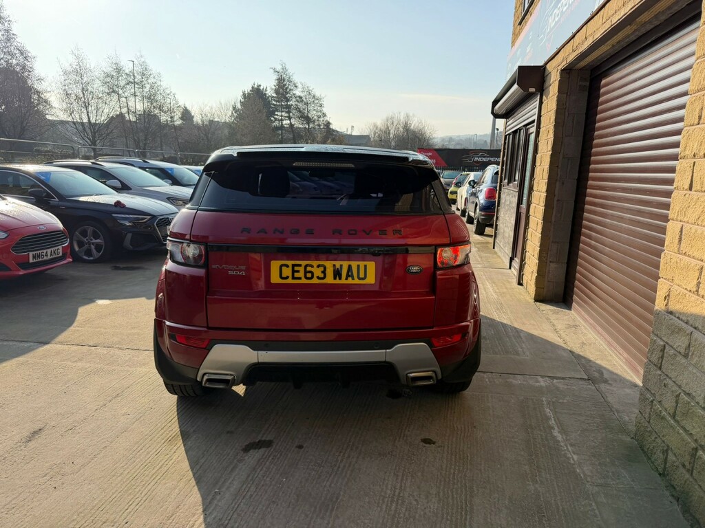 Land Rover Range Rover Evoque Suv 2.2 Sd4 Dynamic 2013 CE63WAU Red #3