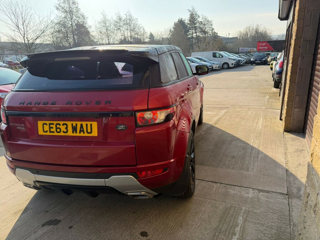 Land Rover Range Rover Evoque Suv 2.2 Sd4 Dynamic 2013 CE63WAU Red #6