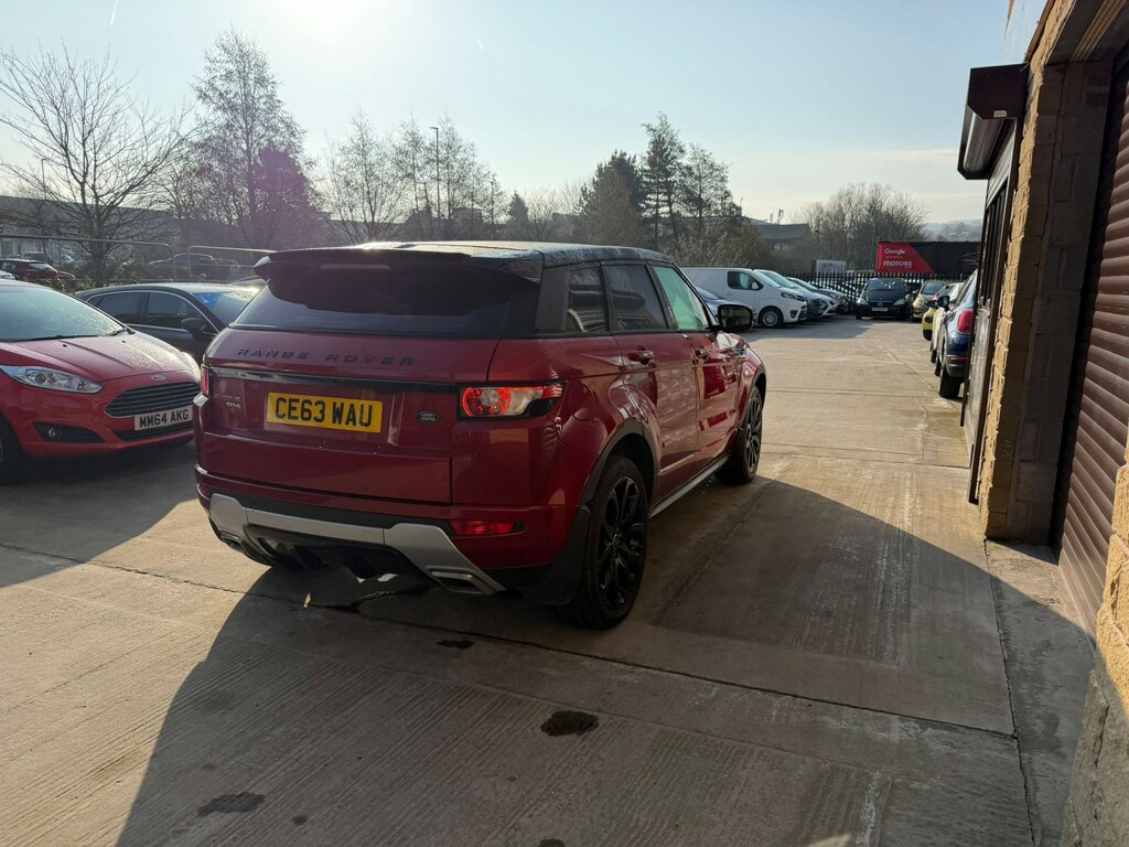 Land Rover Range Rover Evoque Suv 2.2 Sd4 Dynamic 2013 CE63WAU Red #2