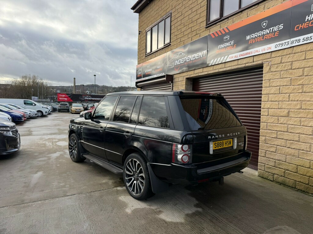 Land Rover Range Rover Suv 3.6 Td V8 Vogue Se 2009 Black #5