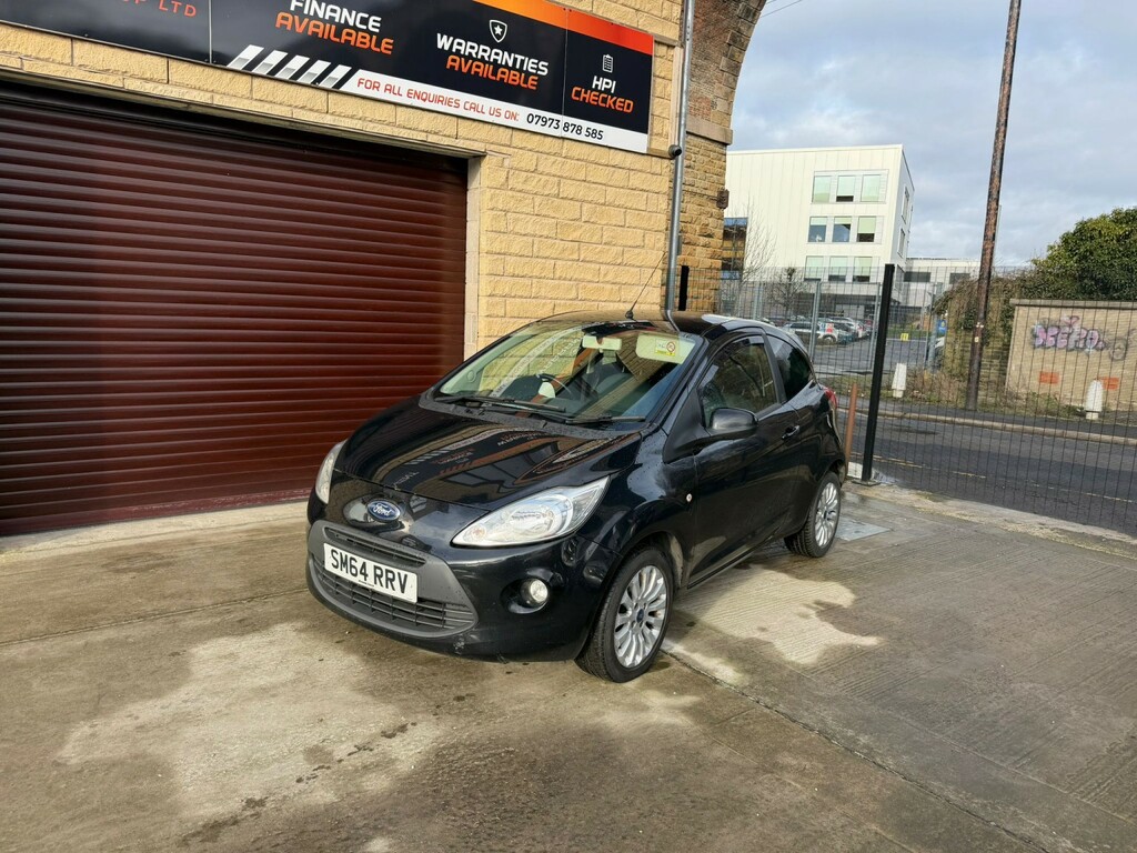 Ford KA Hatchback 1.2 Zetec 2015 Black