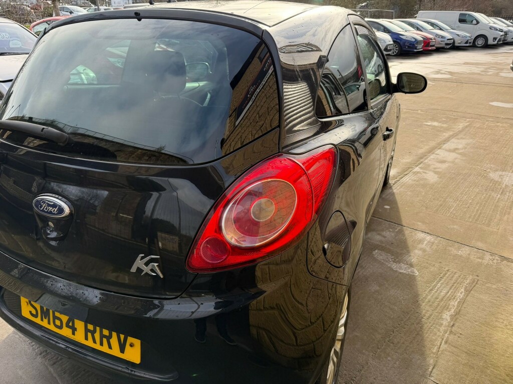 Ford KA Hatchback 1.2 Zetec 2015 SM64RRV Black #6