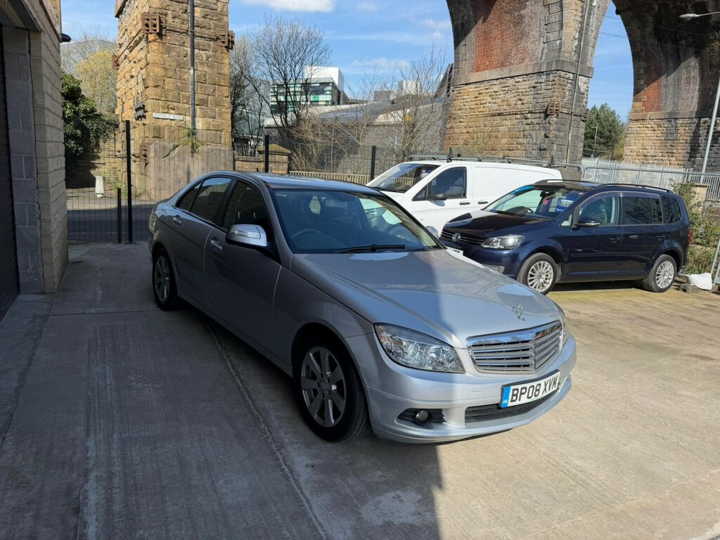 Mercedes-Benz C Class Saloon 2.1 C220 Cdi Se 2008 Silver #2