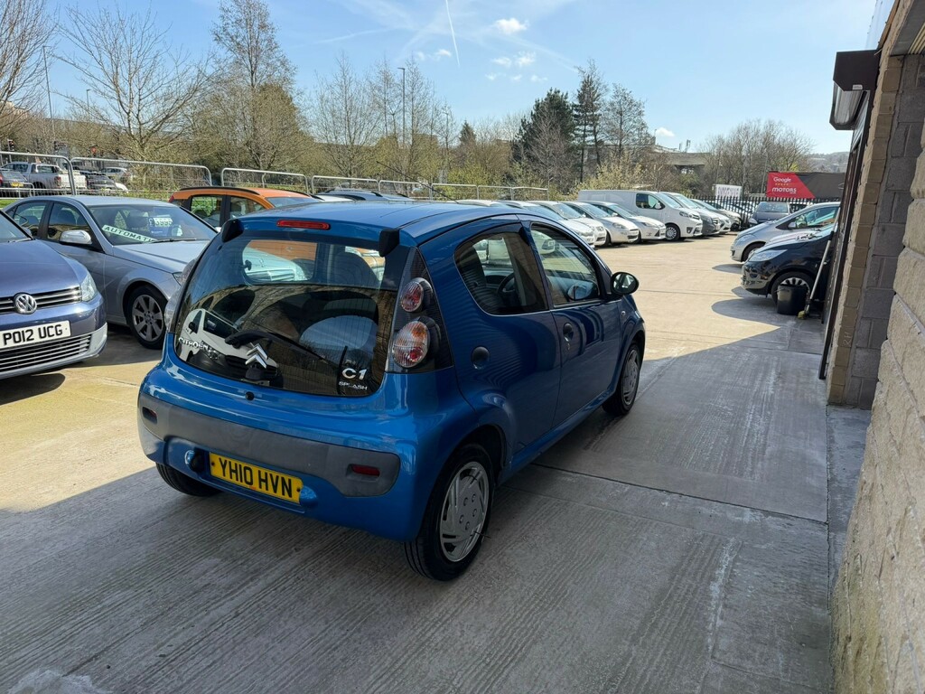 Citroen C1 Hatchback 1.0 I Splash 2010 YH10HVN Blue #4