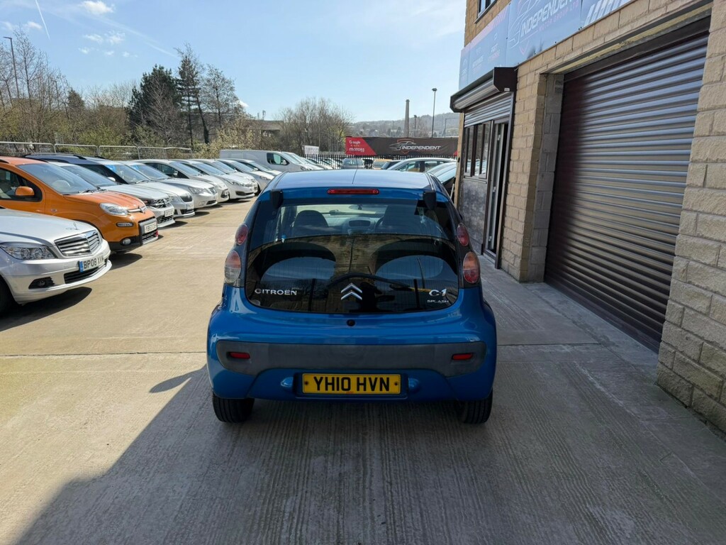 Citroen C1 Hatchback 1.0 I Splash 2010 YH10HVN Blue #6