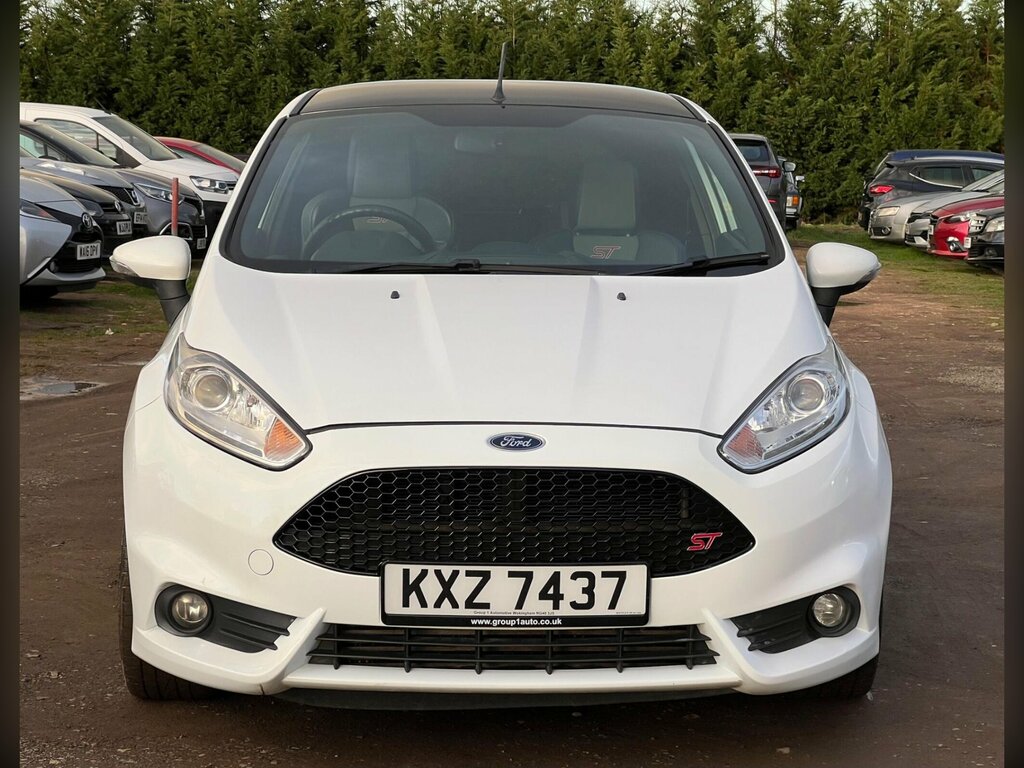 Ford Fiesta 1.6T Ecoboost St-2 Euro 6 KXZ7437 White #2