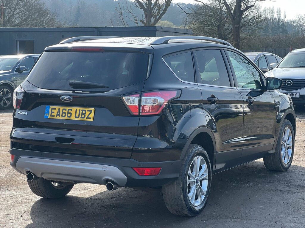 Ford Kuga 2.0 Tdci Titanium Euro 6 Ss EA66UBZ Black #6